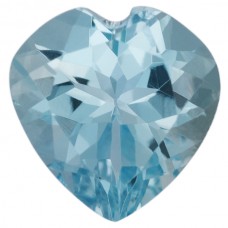 Heart Genuine Aquamarine